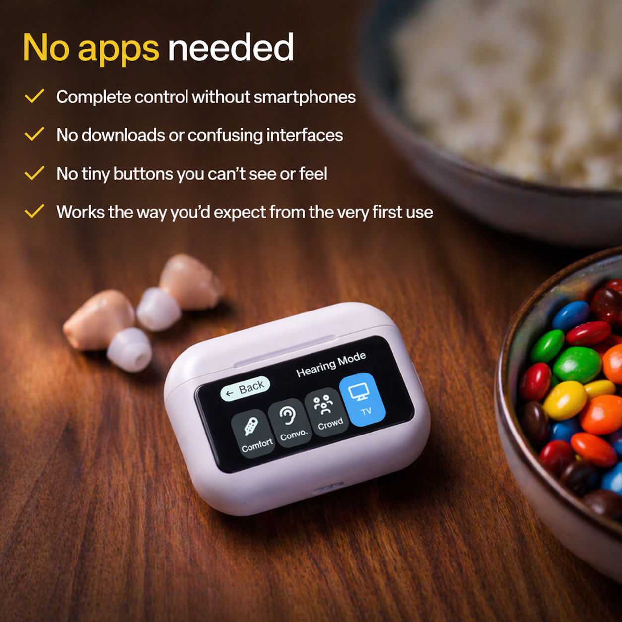 🔥 Bestseller of 2026! Pryxo™ Ear-Hook Smart AI Hearing Aid – Hear Clearly, Regain Your Confidence 💖