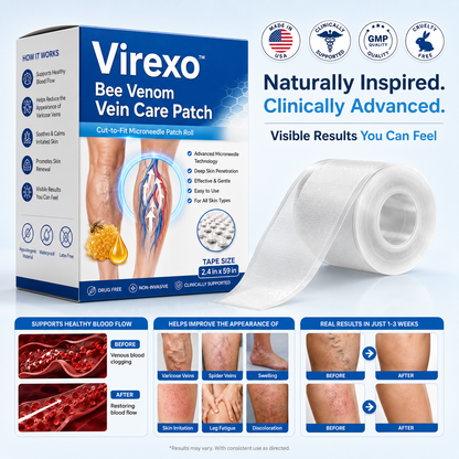 Virexo™ Bee Venom Vein Care Patch