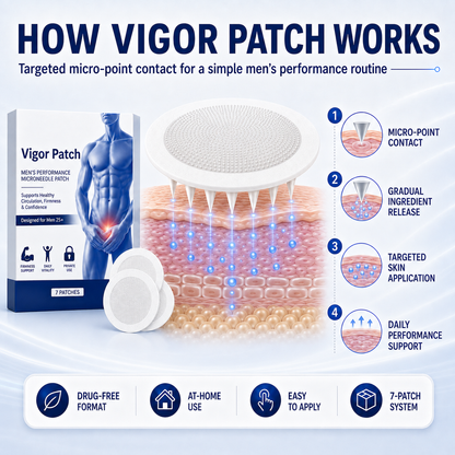 Micro-Point Men’s Vitality Patch