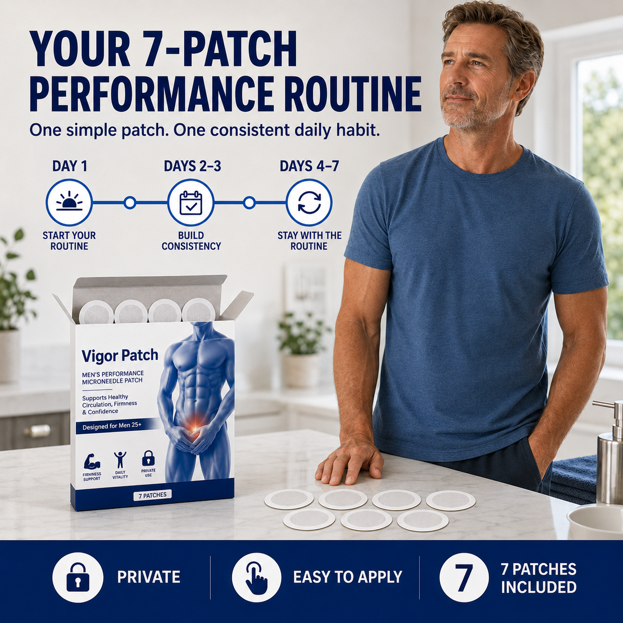 Micro-Point Men’s Vitality Patch