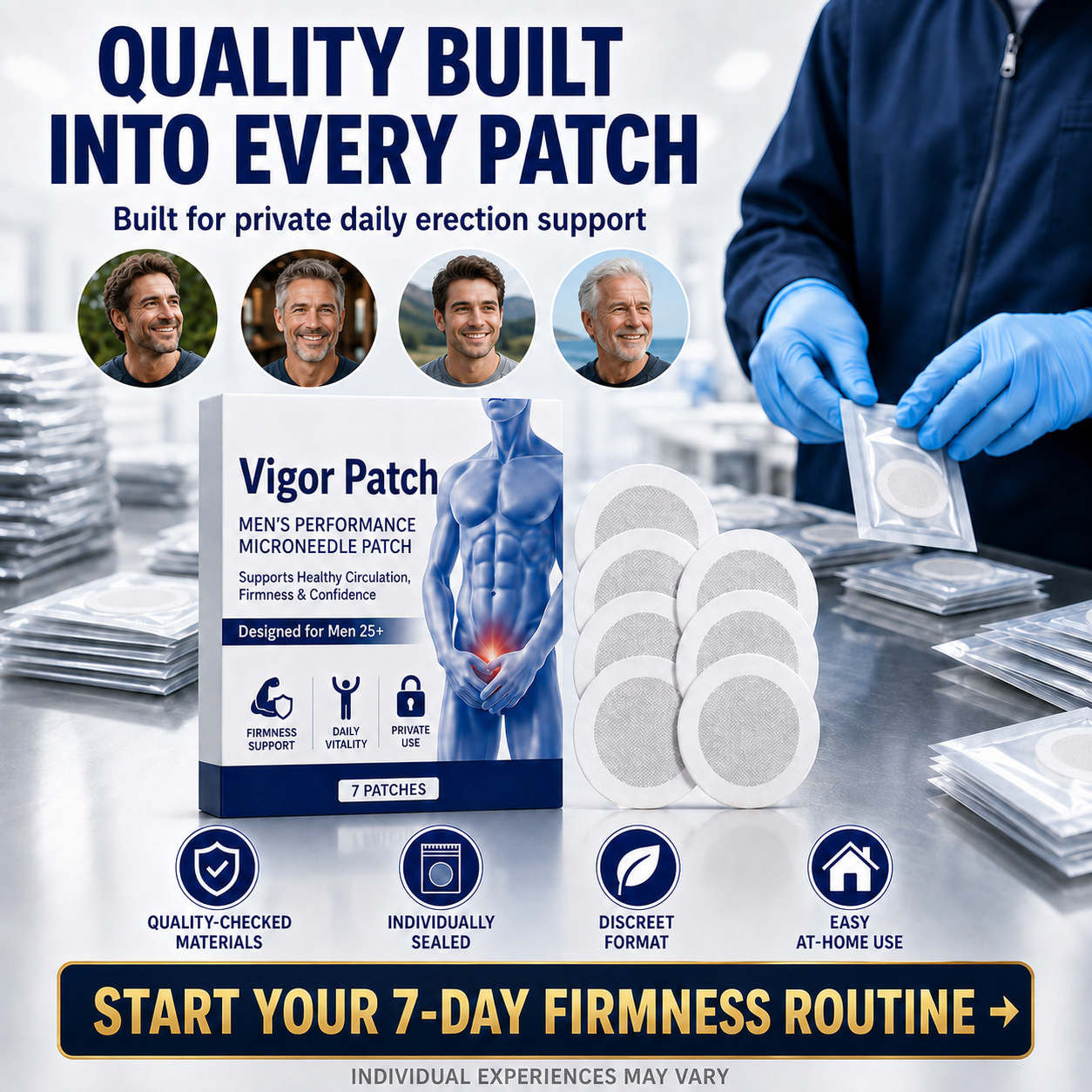 Micro-Point Men’s Vitality Patch
